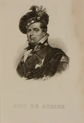 Portret van Augustus, hertog van Sussex